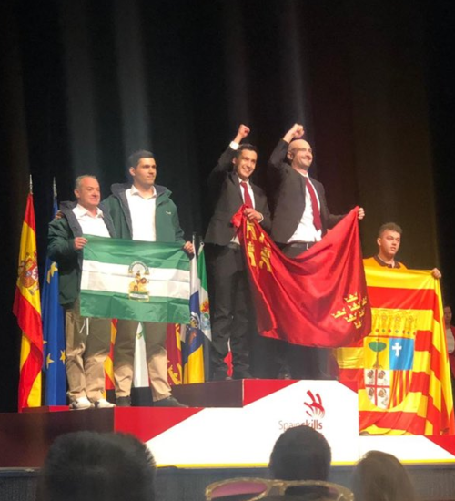 Jonás Galindo Sánchez, plata en los SpainSkills 2019 por la modalidad de Instalaciones eléctricas Jonás Galindo Sánchez, plata en los SpainSkills 2019 por la modalidad de Instalaciones eléctricas